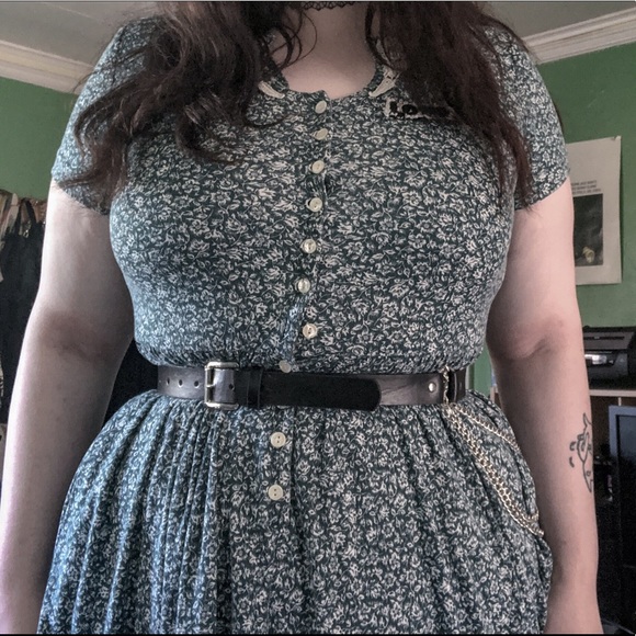 floral print y2k rare vintage dress - Picture 4 of 4